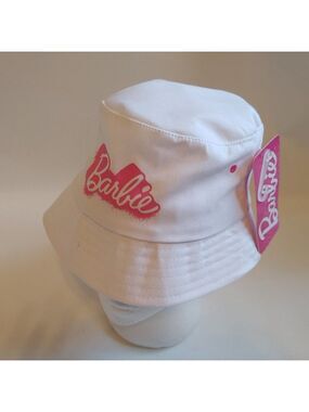FUN Barbie Bucket Hat Girls 4-6x BARBIE MOVIE Barbie Core BNWT